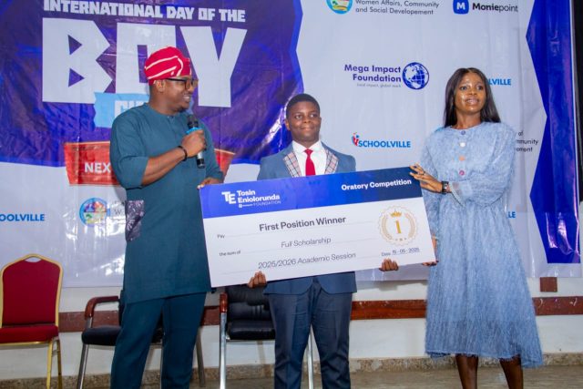 The 5th edition of the NextGen Connect Interschool Oratory Competition in Asaba, Delta state organized by Moniepoint Inc, in partnership with Mega Impact Foundation