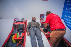 Access Group Staff donate blood