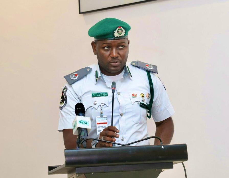 NCS National Public Relations Officer, Assistant Comptroller of Customs (AC) Abdullahi Maiwada