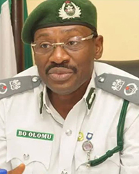 CAC Apapa Port Command , Comptroller Baba Tunde Olomu