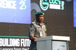 Comptroller-General of Customs Adewale Bashir Adeniyi at the CGC Conference 2025