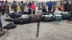    Apapa Customs Command, NDLEA  Seizure of 1,187kg of  Canadian Loud 