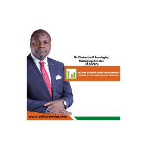 Olatunde Amolegbe, CEO Arthur Stevens