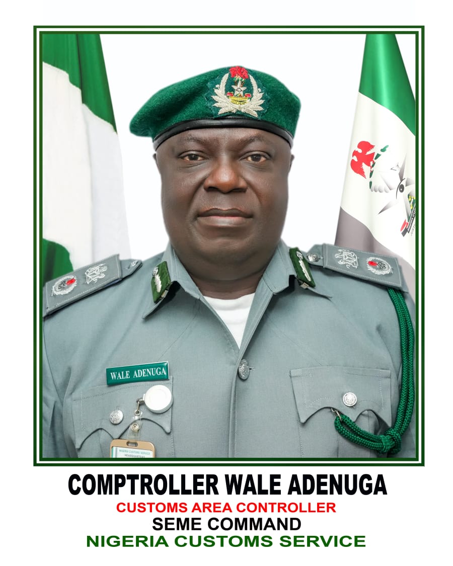 Comptroller Wale Adenuga, CAC, Seme Command