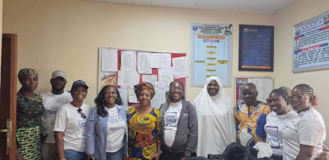 SanlamAllianz Women’s Network Corporate Social Responsibility (CSR) initiative at Gbara Community Senior Secondary School, Eti-Osa.
