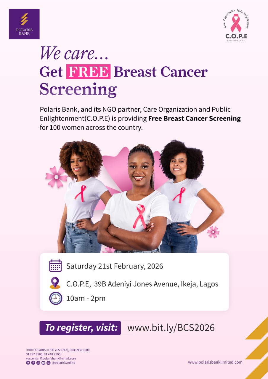 Polaris Bank World Cancer Day 2026