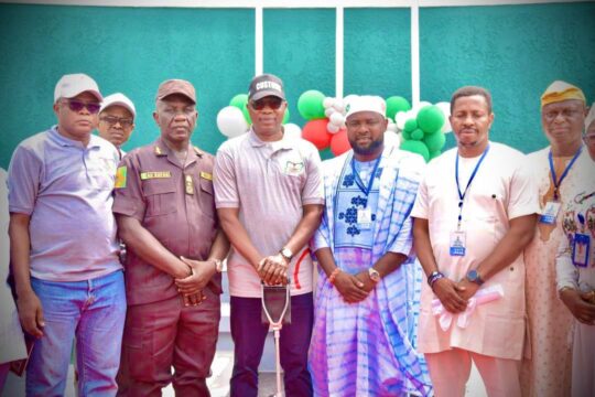 Commissioning of classrooms blocks at Kirikiri Correctional Centre by Nigeria Customs Service