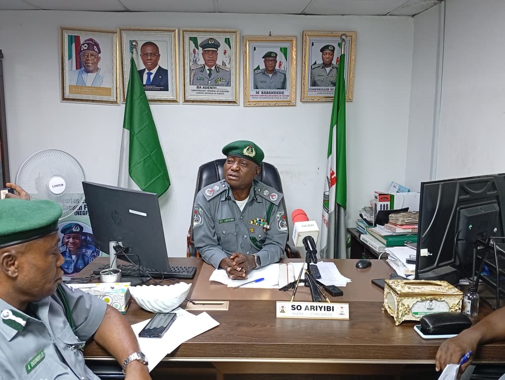 Customs Area Controller, Lilypond Export Command, Comptroller S.O. Ariyibi