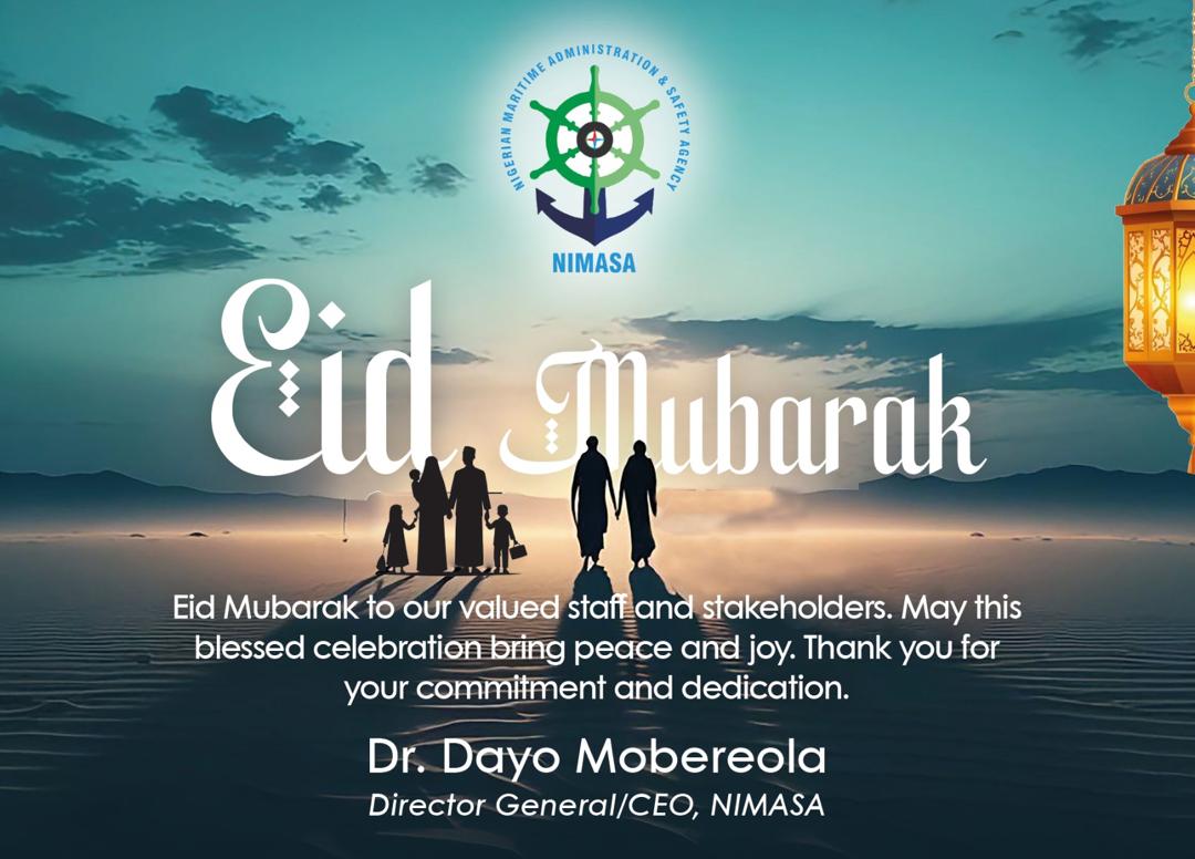 Eid Mubarak Greetings from NIMASA