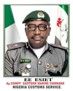 Ag. Comptr. Esiet,  CAC, Eastern Marine Command of NCS 