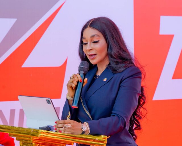 Group Managing Director/Chief Executive Officer of Zenith Bank Plc, Dame Dr. Adaora Umeoji, OON, giving her welcome address at the opening ceremony of Zenith Bank Osubi Branch in Delta State on Wednesday, June 24, 2026.