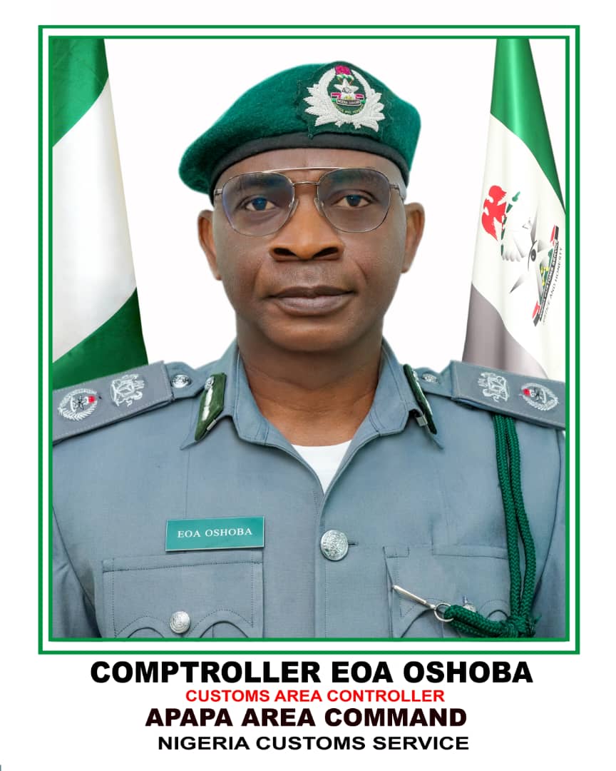 Comptroller Emmanuel Oshoba, CAC, Apapa Ports Command