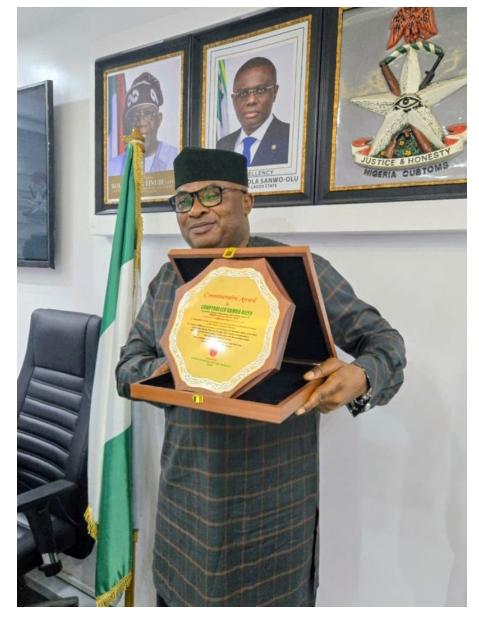 Journalists honor Comptroller Gambo Aliyu